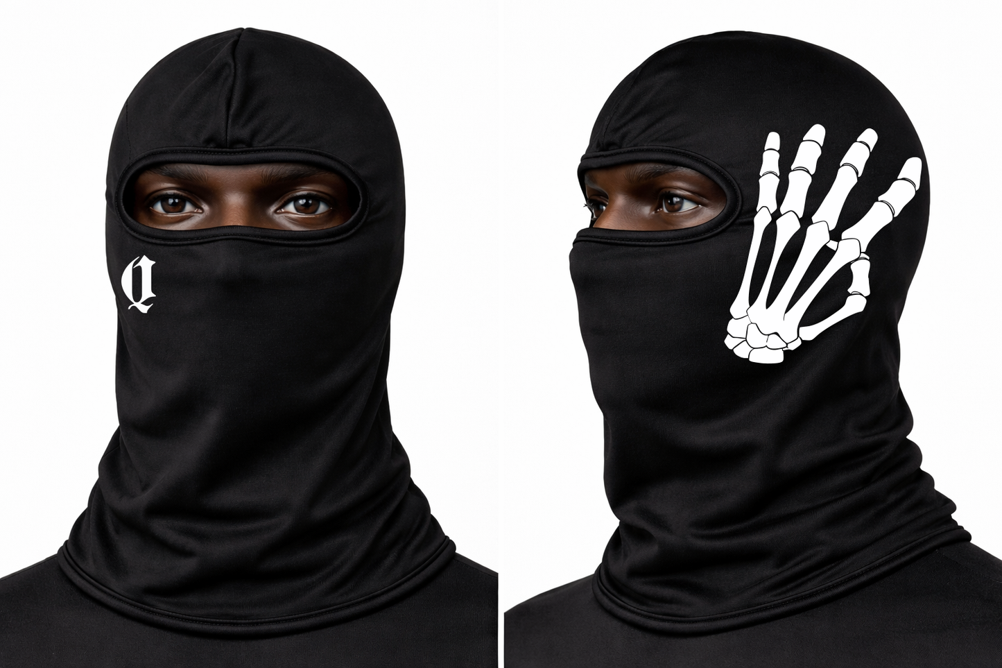 CAGOULE Q - NOIR & BLANC